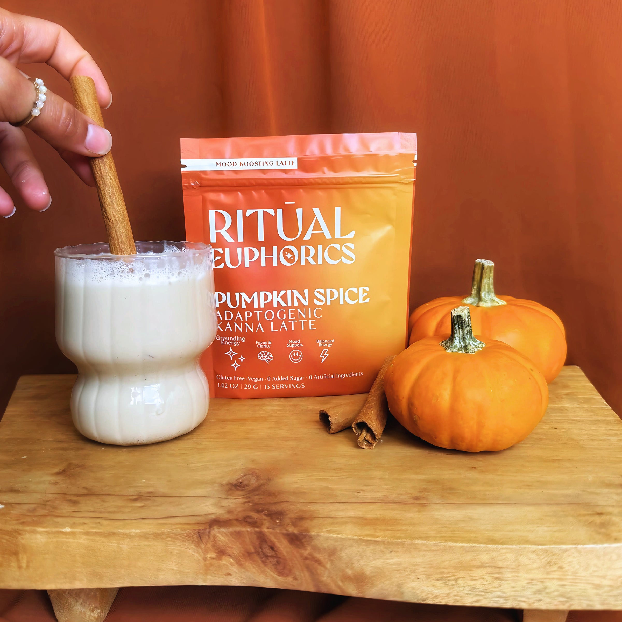 Pumpkin Spice Kanna Latte