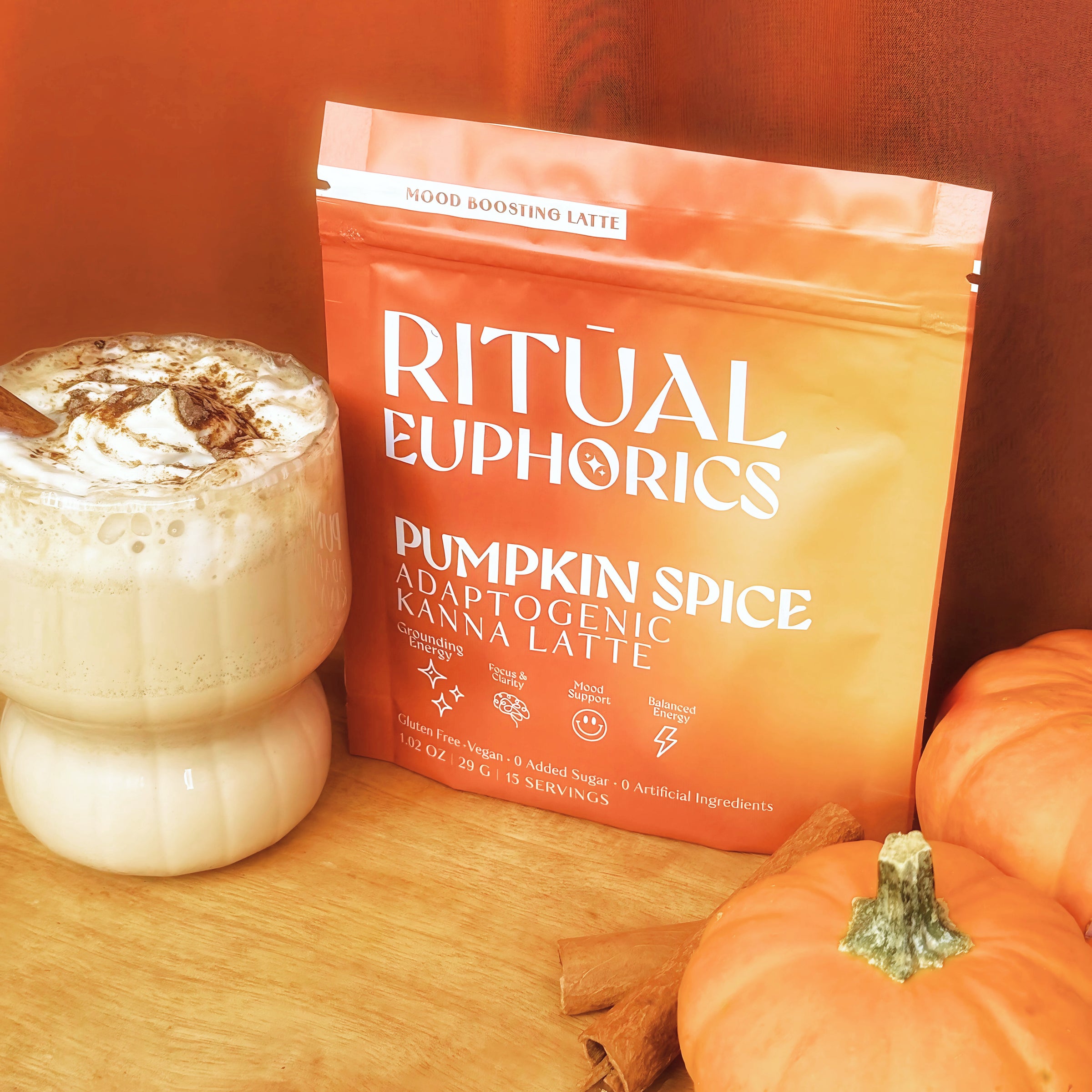 Pumpkin Spice Kanna Latte